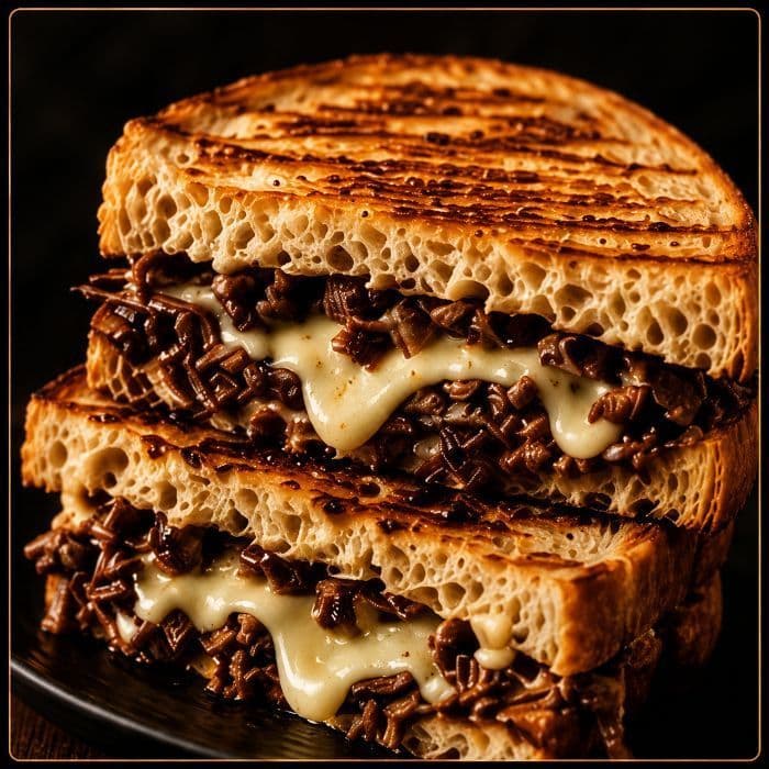 BBQ Beef Toasties