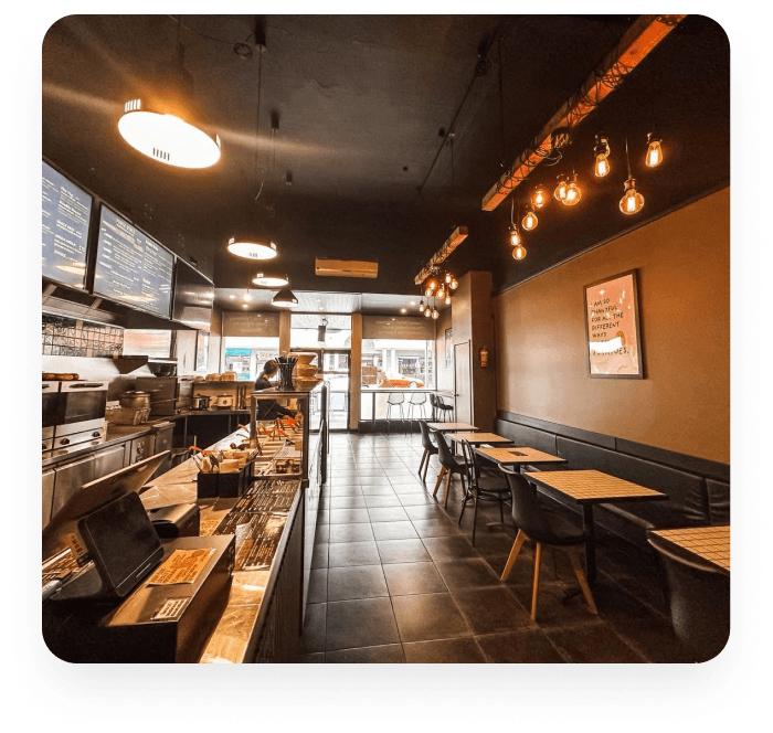 SpudCo restaurant interior